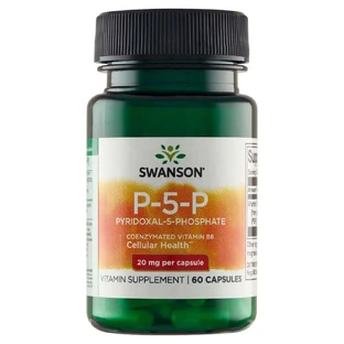 Swanson P-5-P, вітамін B6 20 мг, 60 капсул