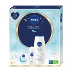 Nivea Feel Soft, интенсивно увлажняющий крем для лица, тела и рук, 100 мл + Original Care, 48-часовой антиперспирант, 50 мл + Creme Soft, гель для душа, 250 мл: цены и характеристики