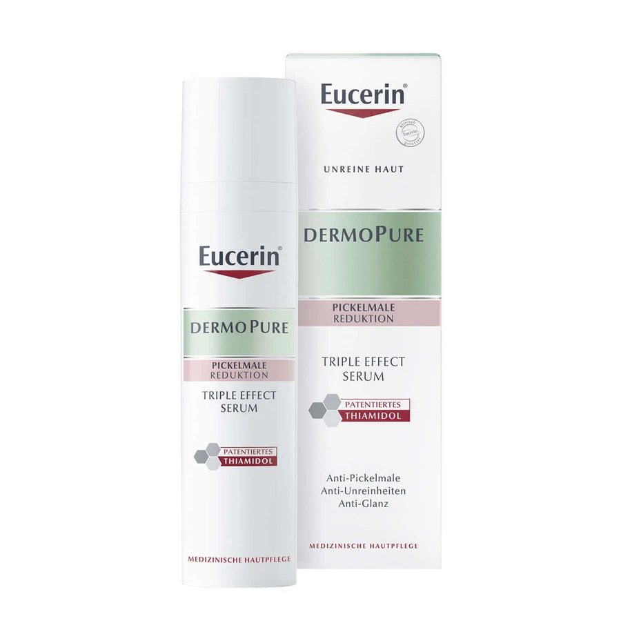 Eucerin DermoPure, сыворотка тройного действия для кожи с несовершенствами и угревой сыпью, 40 мл: цены и характеристики