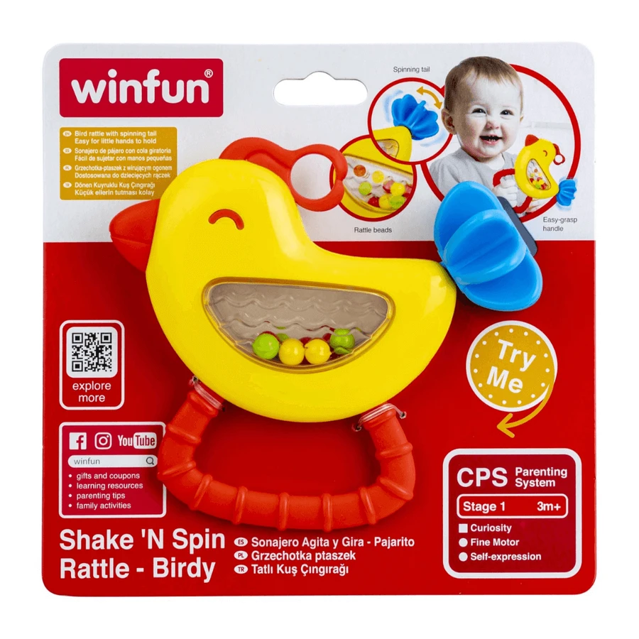 Птичка, 3 месяца+, Winfun: цены и характеристики