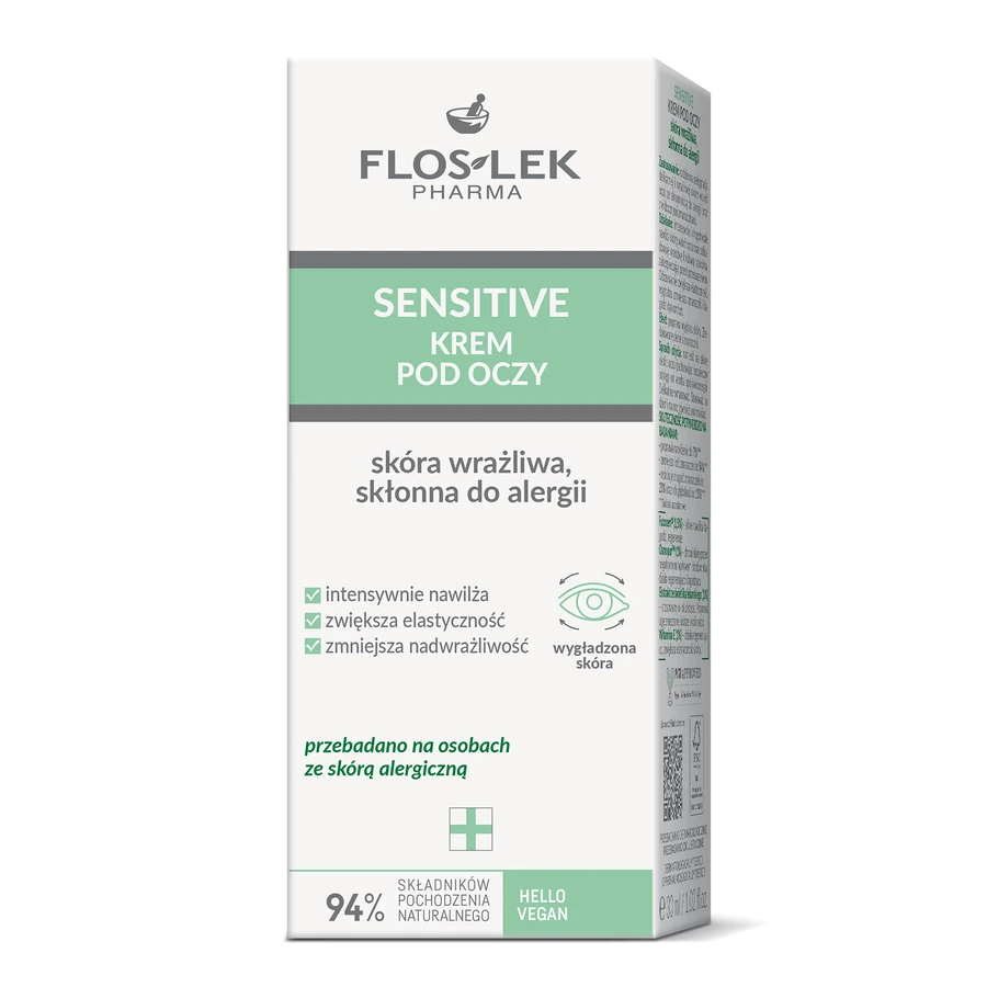 Floslek Sensitive Eye Cream для чувствительной кожи, 30 мл: цены и характеристики