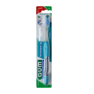 Зубна щітка GUM TECHNIQUE+, м'яка, звичайна (490), Sunstar Gum