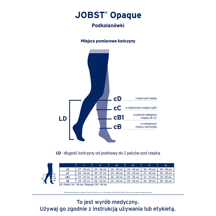 Шкарпетки компресійні Jobst Opaque, CCL2, з закритим носком, розмір 4, натуральні: ціни та характеристики