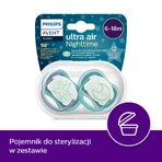 Avent Ultra Air Night, манекен, силіконовий, симетричний, манекен в темряві, хлопчик, SCF376/13, 6-18 місяців, 2 манекена: ціни та характеристики