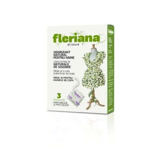 Натуральный освежитель одежды Fleriana Жасмин против моли, 1 шт.