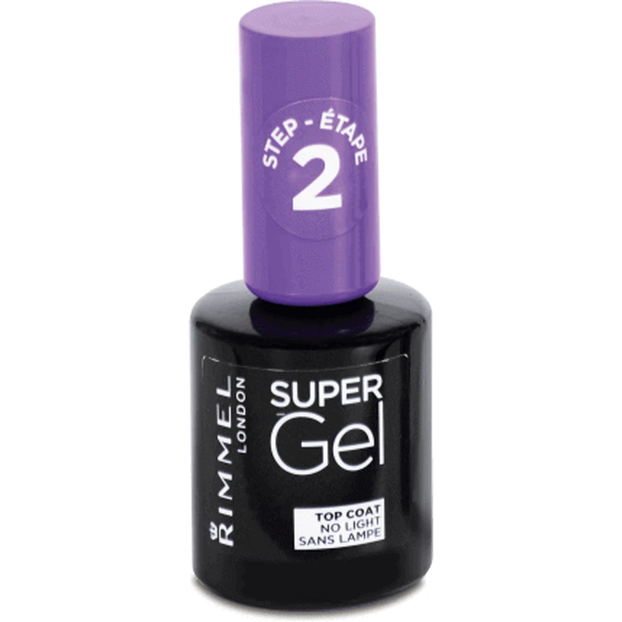 Rimmel London Super Gel Top Coat Лак для ногтей, 12 мл: цены и характеристики