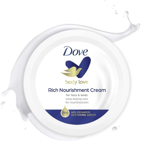 Dove Body Love богатый питательный крем для лица и тела 150 мл: цены и характеристики