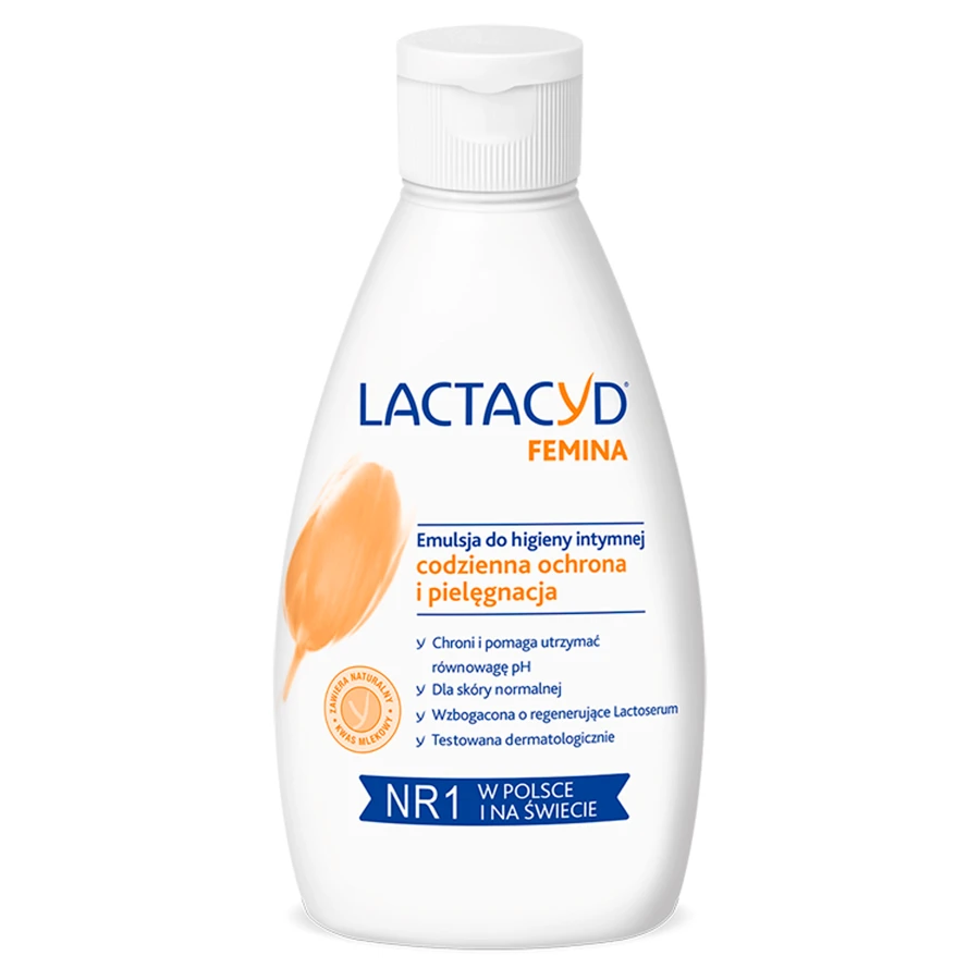 Lactacyd Femina, эмульсия для интимной гигиены, 200 мл: цены и характеристики