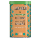Лимонад со вкусом куркумы и имбиря Green Sugar, 250 г, Remedia Laboratories