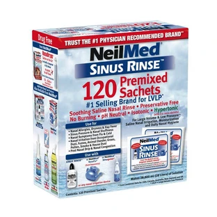Набір для полоскання носових пазух Sinus Rinse Kit для дорослих, 120 саше