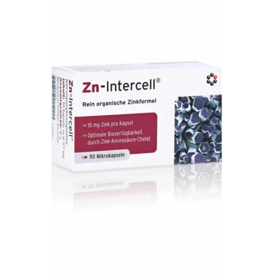 Zn-Intercell Цинк 90 мікрокапсул Intercell: ціни та характеристики