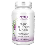 Now Foods Solutions Веганське волосся, шкіра та нігті, 90 капсул