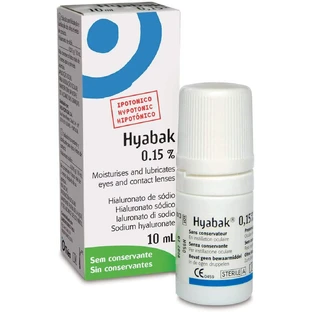 Краплі для очей Thea Hyabak Eye Solution 0,15%, 10 мл