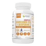 Куркумін C3 та Біоперіновий комплекс Wish Pharmaceuticals Curcumin C3 + Bioperine Complex, 120 капсул