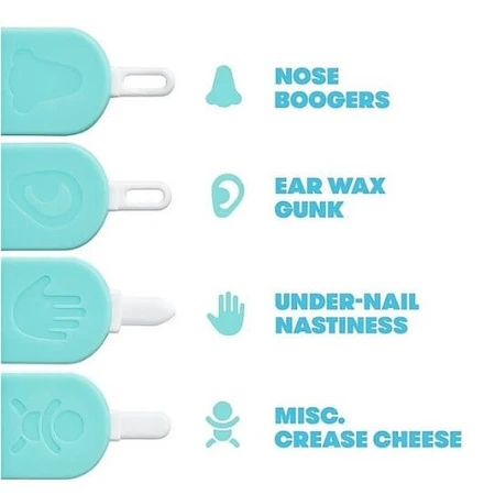 Очищувач Frida Baby 3-in-1 Nose, Nail + Ear Picker для носа, нігтів та вух: ціни та характеристики