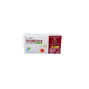 Жевательные капли с медом манука и лимоном без сахара Gola & Voce Nutridef, Nutrileya