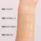 Матуючий тональний крем для обличчя Eveline Satin Matt Foundation Матуючий тональний крем для обличчя 102 Ваніль, 30 мл