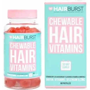 HAIRBURST витамины для волос в форме сердца 1×60 шт, витамины для волос