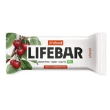 Сирий органічний безглютеновий сирий батончик з вишнею, 40 г, Lifebar
