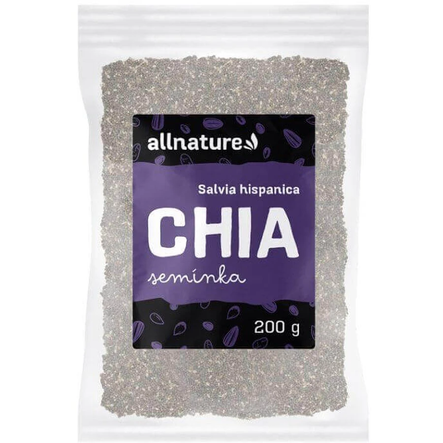 Насіння чіа Allnature 200 г: ціни та характеристики