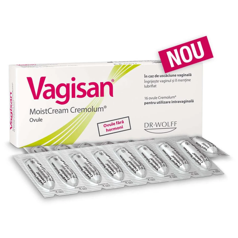 Вагисан Dr Wolff Vagisan MoistCream Cremolum Ovules, глобулы, 16 шт.: цены и характеристики