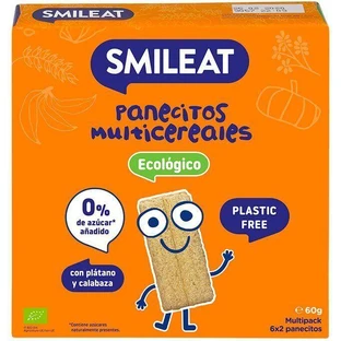 Smileat Органічні мультизлакові крекери 60 г