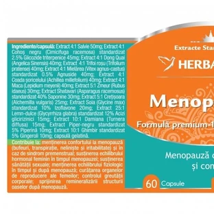 Менопазен, 120 капсул, Herbagetica