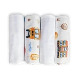 Набір з 4 пелюшок, 75x90 см, різні дизайни, Tuxi Brands