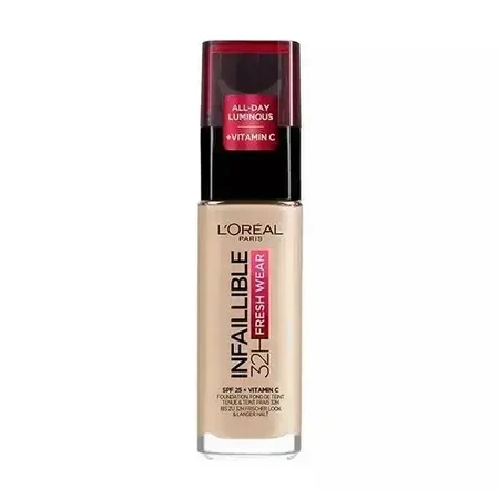 Тональний крем Loreal Paris Infaillible 32H Fresh Wear 125 Natural Beige, 30 мл: ціни та характеристики
