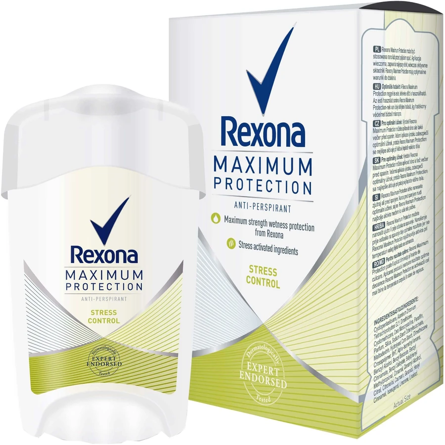 Rexona Максимальний захист від стресу 45 мл: ціни та характеристики