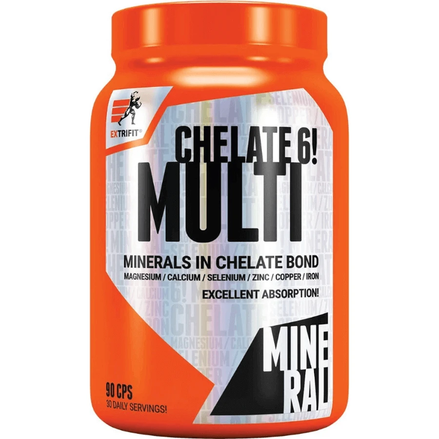 Extrifit Multi Mineral Chelate 6!, 90 капсул: цены и характеристики