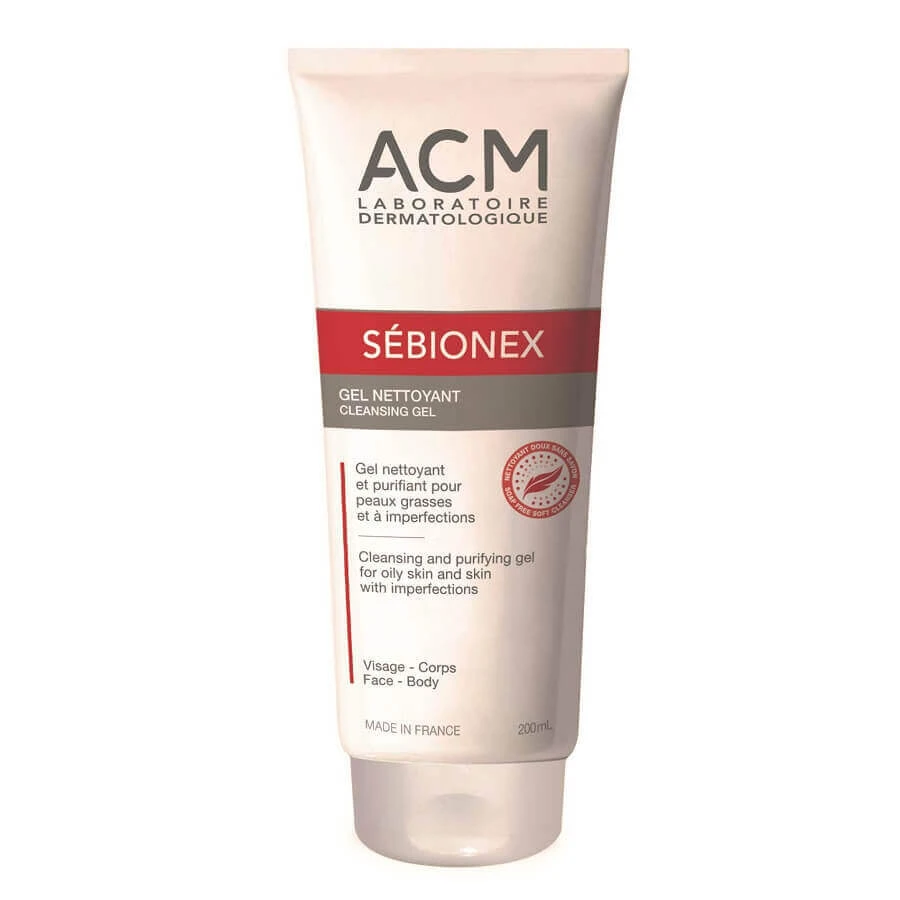 Очищуючий гель для вмивання Sebionex Purifying, 200 мл, Acm: ціни та характеристики