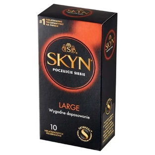 Нелатексные презервативы Skyn Large, 10 штук