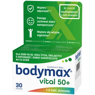Бодімакс Вітал 50+, 30 таблеток