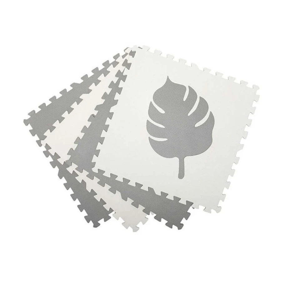 Килимок ігровий Puzzle 3D Feli, 120x120 см, сірий, Momi: ціни та характеристики