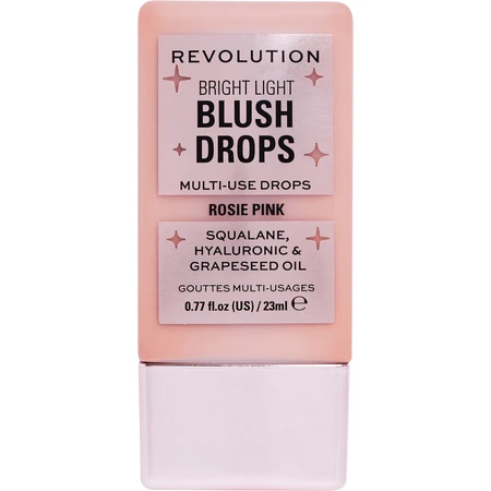 Revolution Bright Light Blush Drops Pink Rosie, румяна 23 мл: цены и характеристики