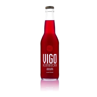 Органический ферментированный чай с пробиотиками Kombucha Acai, 330 мл, Vigo