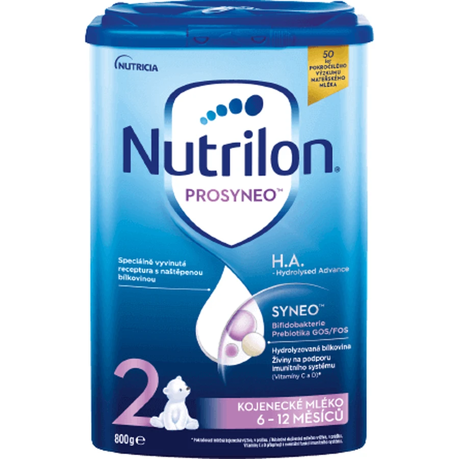 Nutrilon 2 Prosyneo PLV з Великобританії. 7 місяців 800 г: ціни та характеристики