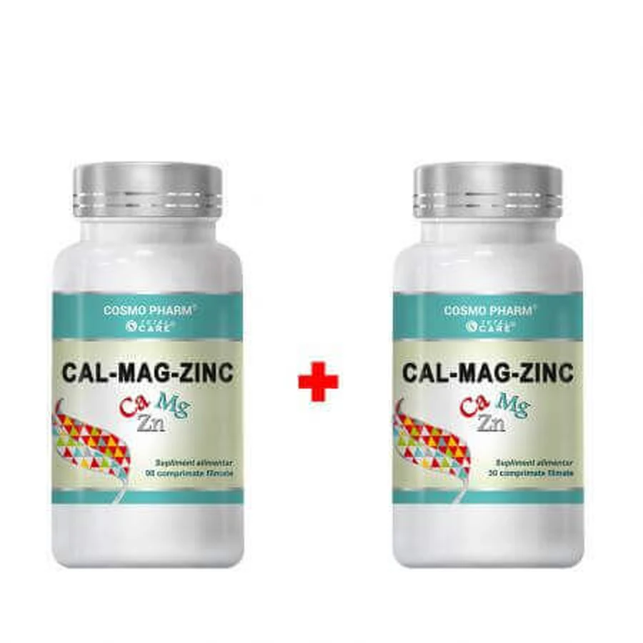 Упаковка Cal Mag Цинк, 90 + 30 таблеток, Космофарм: ціни та характеристики