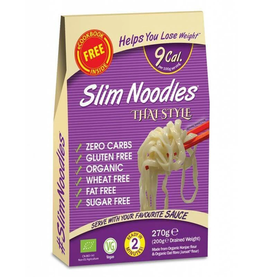 Органическая тайская лапша Konjac, 270 г, Slim Pasta: цены и характеристики