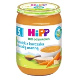 HiPP Bio Суп на курином бульоне с манкой, после 5 месяцев, 190 г