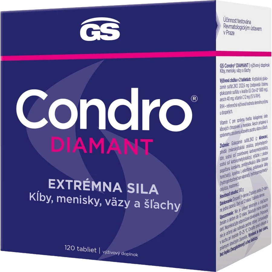 GS Condro Diamant 120 таблеток: цены и характеристики