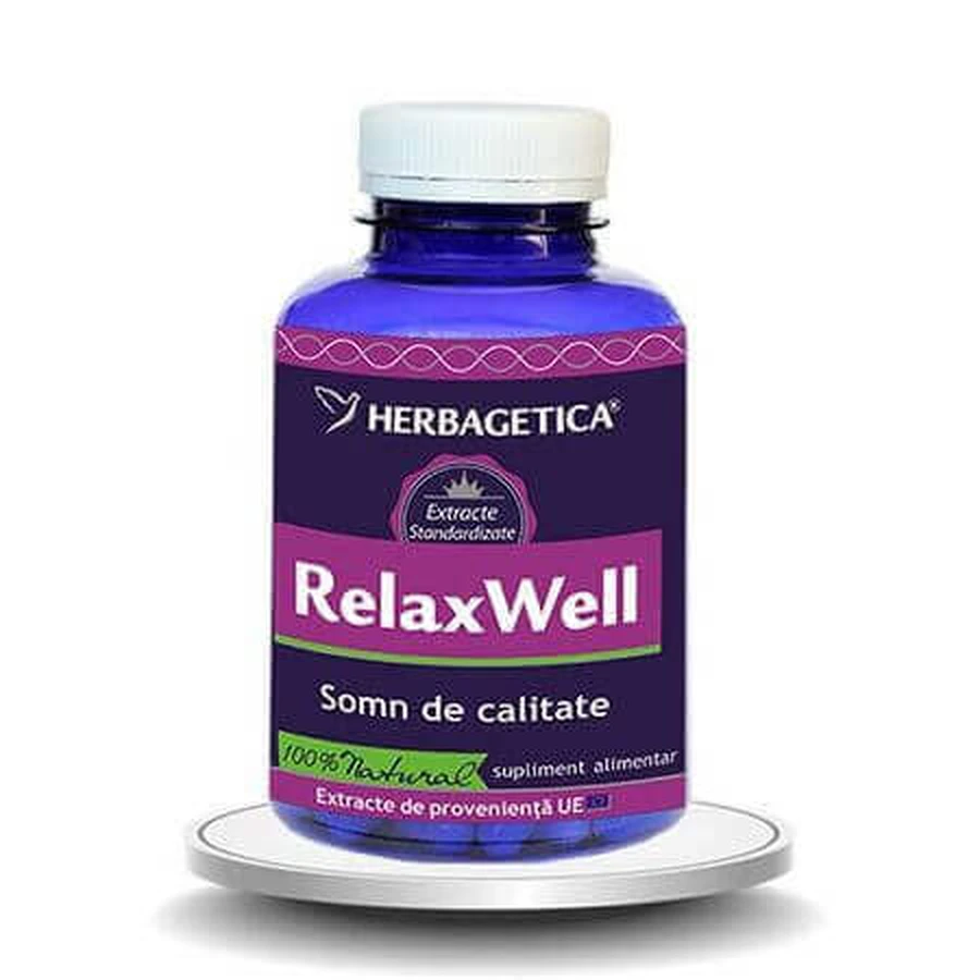 Relax Well, 120 капсул, Herbagetica: ціни та характеристики