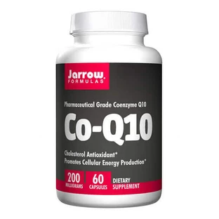 Jarrow Formulas Co-Q10, коензим Q10 200 мг, 60 капсул