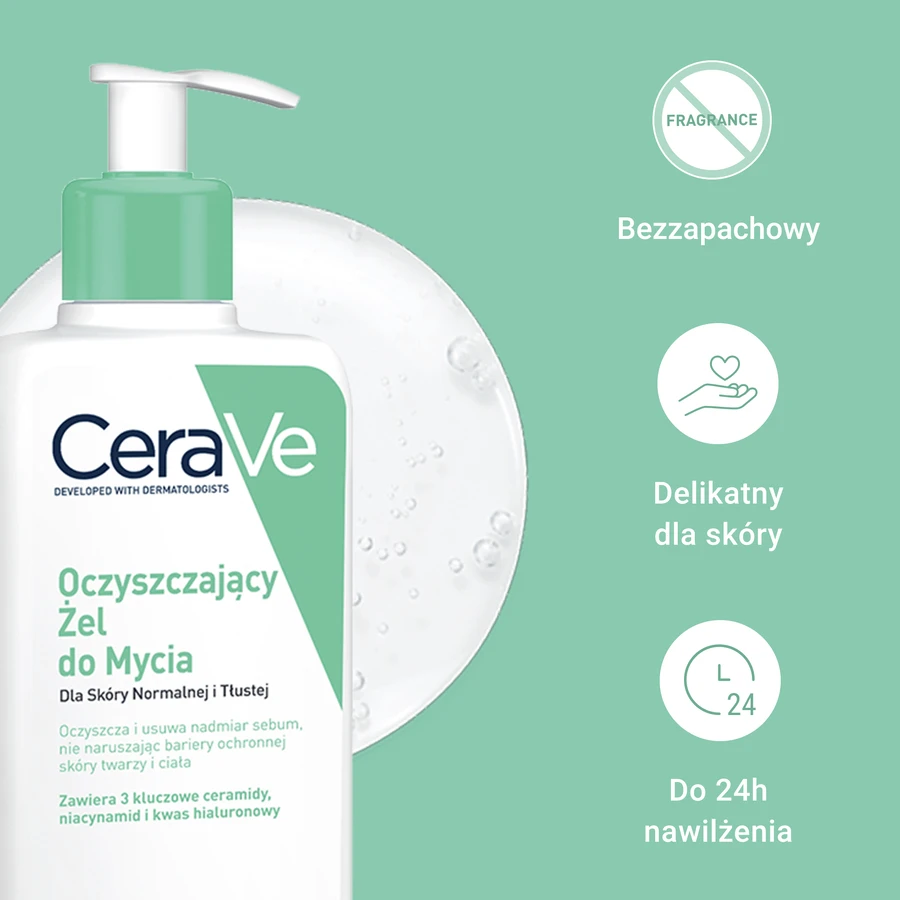 CeraVe Очищающее средство для нормальной и жирной кожи, 473 мл: цены и характеристики