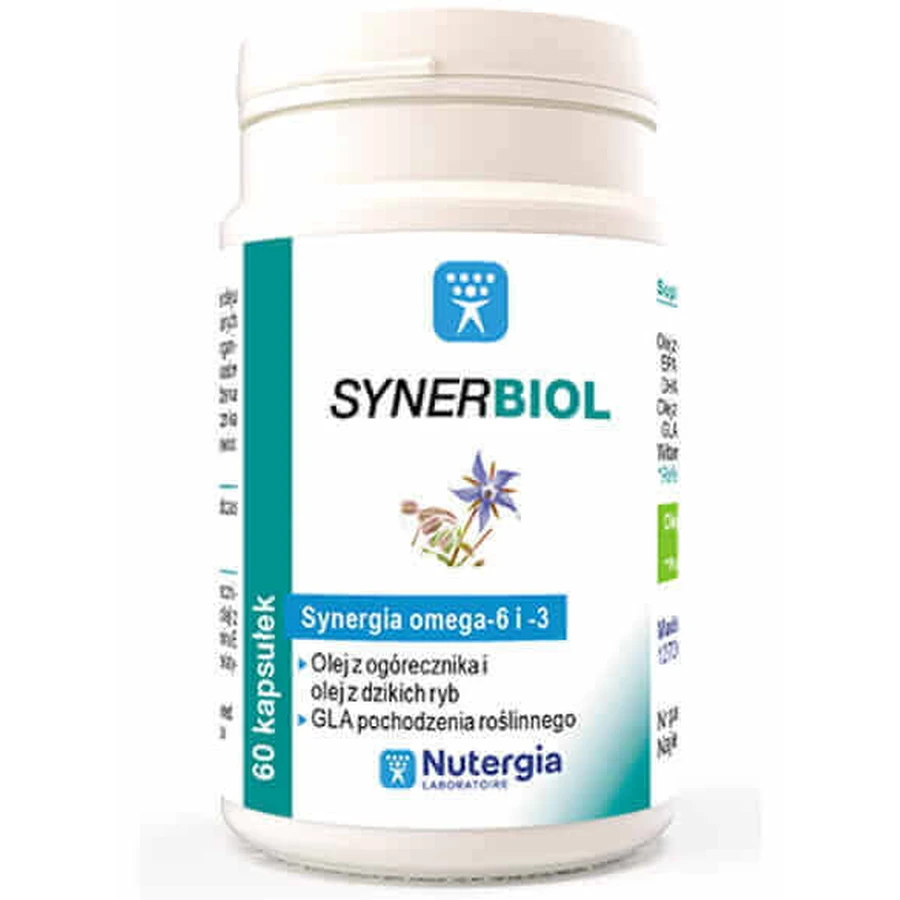 Synerbiol Nutergia Здоровые суставы и кожа 60 капсул: цены и характеристики