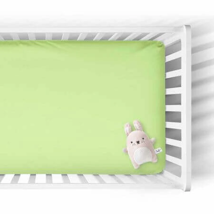 Эластичная трикотажная простыня, 120x60 см, фисташковый, Tuxi Brands: цены и характеристики