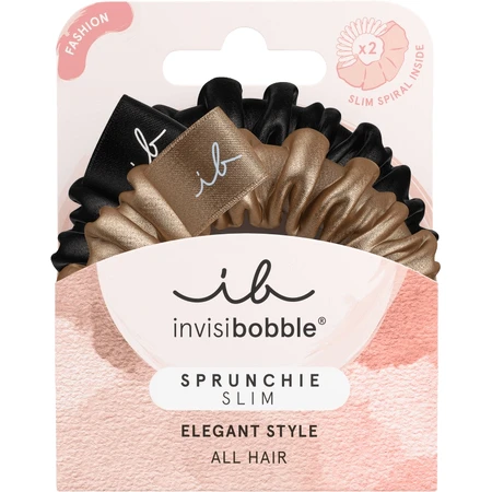 Тканинні гумки Invisibobble Sprunchie Slim True Golden 2 шт.: ціни та характеристики