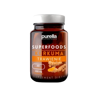 Purella Superfoods Куркума для травлення, 60 капсул