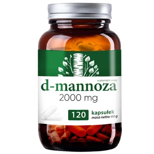D-маноза 2000 мг, 120 капсул